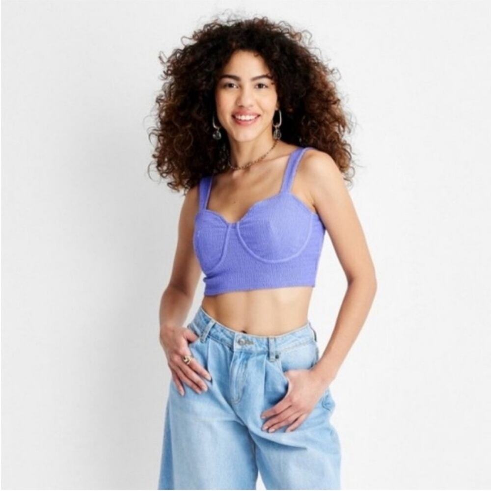 Future Collective X Gabriella Karefa-Johnson Crop Bra Style Top Size XXL